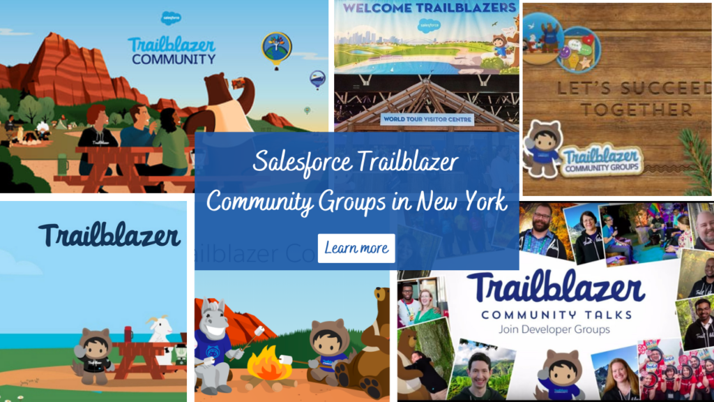 Salesforce Trailblazer Community Groups in New York sharing insights and collaborating on innovative solution